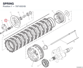 SPRING 79710531B diagram position