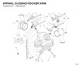 SPRING, CLOSING ROCKER ARM