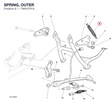 SPRING, OUTER 79910701A diagram position