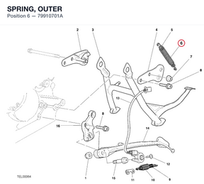 SPRING, OUTER 79910701A diagram position