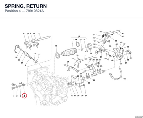 SPRING, RETURN 79910821A diagram position