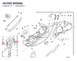 OUTER SPRING 79910851A diagram position