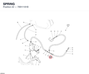 SPRING 79911181B diagram position