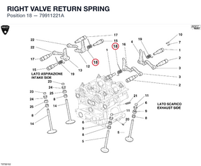 RIGHT VALVE RETURN SPRING