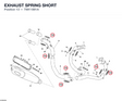 EXHAUST SPRING SHORT