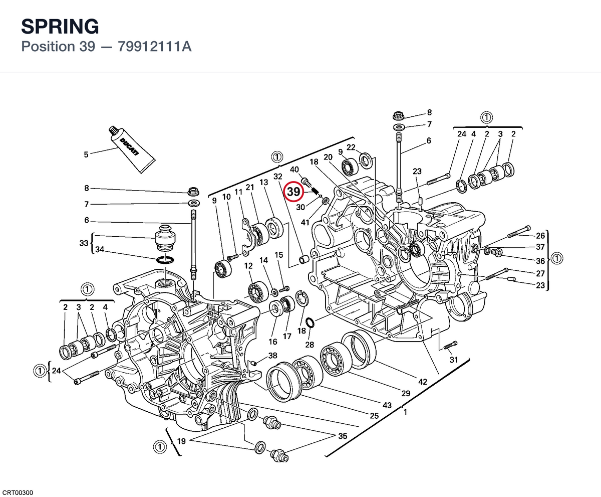 SPRING 79912111A diagram position