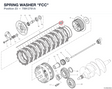 SPRING WASHER "FCC" 79912781A diagram position