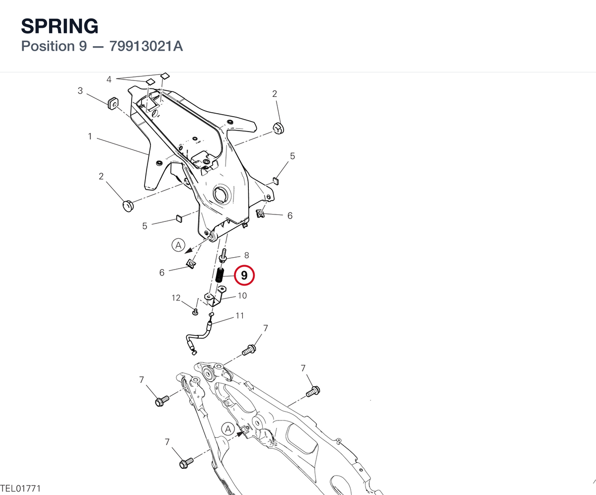 SPRING 79913021A diagram position