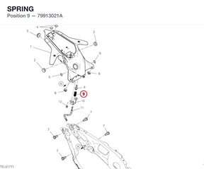SPRING 79913021A diagram position