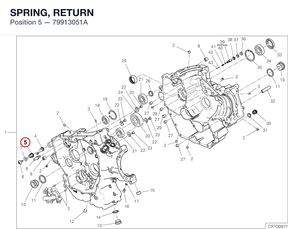 SPRING, RETURN 79913051A diagram position