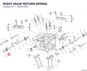 RIGHT VALVE RETURN SPRING 79915191B diagram position