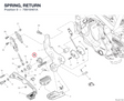 SPRING, RETURN 79916461A diagram position