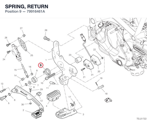 SPRING, RETURN 79916461A diagram position