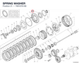 SPRING WASHER 79916781AB diagram position