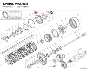 SPRING WASHER 79916781AC diagram position