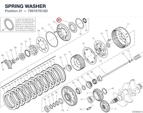 SPRING WASHER 79916781AD diagram position