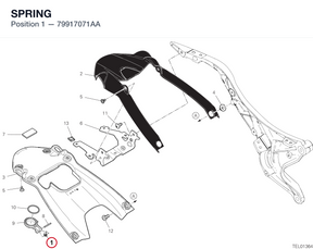 SPRING 79917071AA diagram position