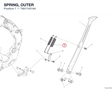 SPRING, OUTER 79917451AA diagram position