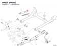 INNER SPRING 7991B581AA diagram position