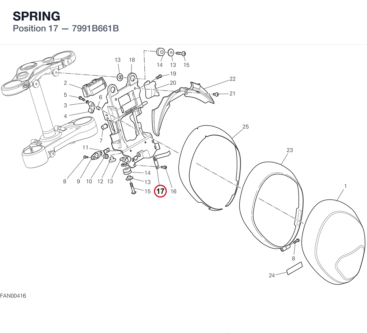 SPRING 7991B661B diagram position