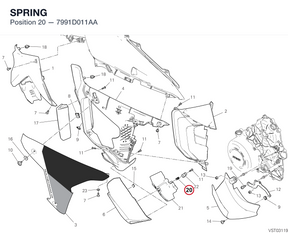 SPRING 7991D011AA diagram position