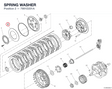 SPRING WASHER 7991D201A diagram position