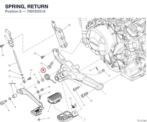 SPRING, RETURN 7991D551A diagram position