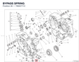 BYPASS SPRING 79920771C diagram position