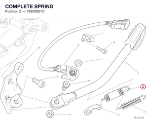 COMPLETE SPRING 79920881C diagram position