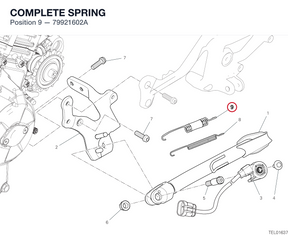 COMPLETE SPRING 79921602A diagram position