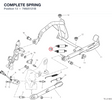 COMPLETE SPRING 79925121B diagram position