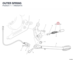 OUTER SPRING 79925241A diagram position