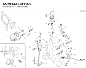 COMPLETE SPRING 79925771B diagram position