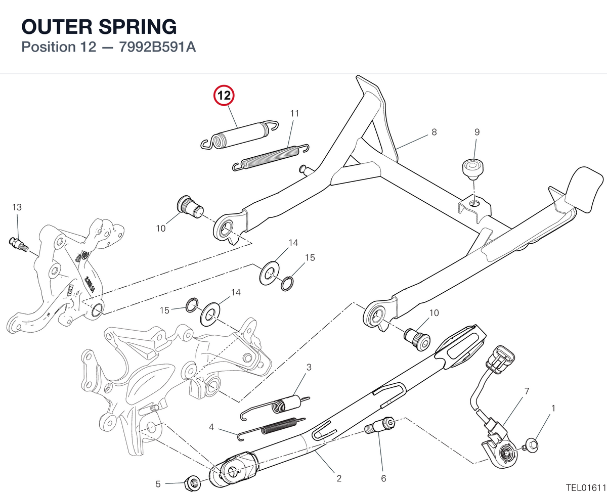 OUTER SPRING 7992B591A diagram position