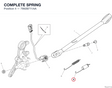 COMPLETE SPRING 7992B711AA diagram position