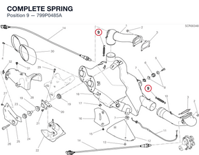 COMPLETE SPRING 799P0485A diagram position
