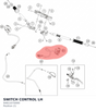 Diagram preview: SWITCH CONTROL LH (94811070000)
