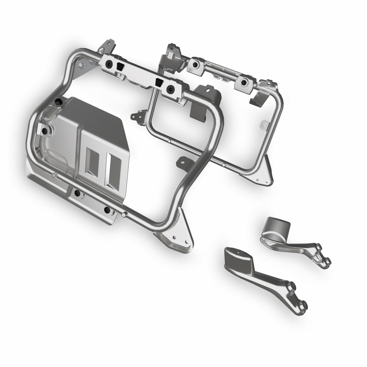 Subframes for aluminium side panniers (V21F)