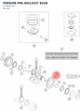 Diagram preview: TENSION PIN ISO13337 8X30 (0749080300)
