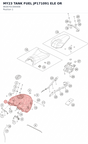 Diagram preview: MY23 TANK FUEL JP171091 ELE OR (96307013000EB)