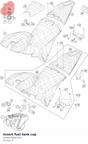 Diagram preview: Insert fuel tank cap (A56007008010C1)