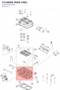 Diagram preview: CYLINDER HEAD CMPL. (A6403602004424)