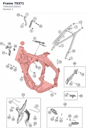 Diagram preview: Frame 793T1 (7930310110033)