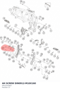 Diagram preview: AH SCREW DIN0912-M10X160 (0912101603)