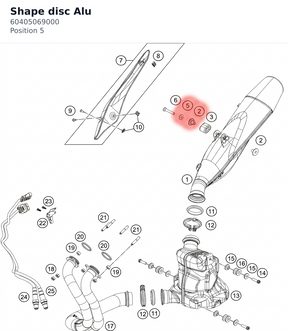 Diagram preview: Shape disc Alu (60405069000)