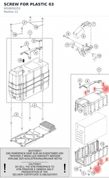 Diagram preview: SCREW FOR PLASTIC           03 (0016050253)