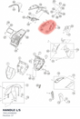 Diagram preview: HANDLE L/S (76012008000)