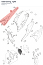 Diagram preview: Side fairing, right (A46006004000C1A)