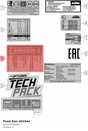 Diagram preview: Fuse box sticker (A61007096000)