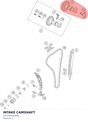 Diagram preview: INTAKE CAMSHAFT (A47036509000)